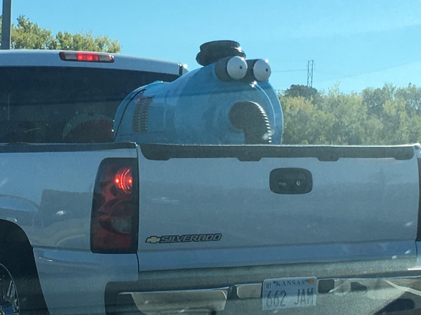 Seen at a red light in Kansas