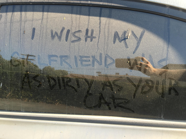 Seen in long term parking