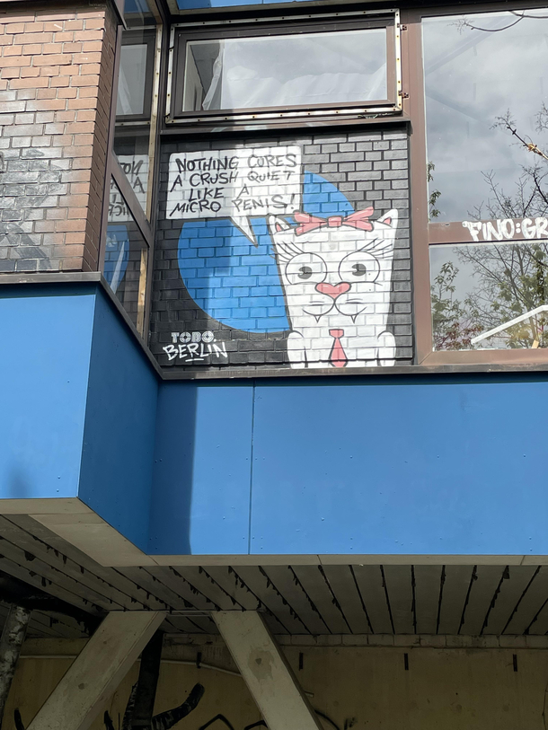 Seen in Teufelsberg Berlin