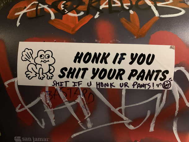 Seen in the bathroom of the bar I went to yesterday Good advice either way