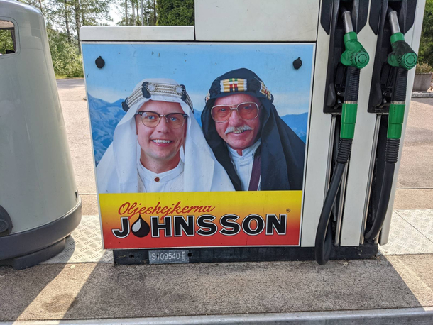 Seen On A Swedish Gas Station