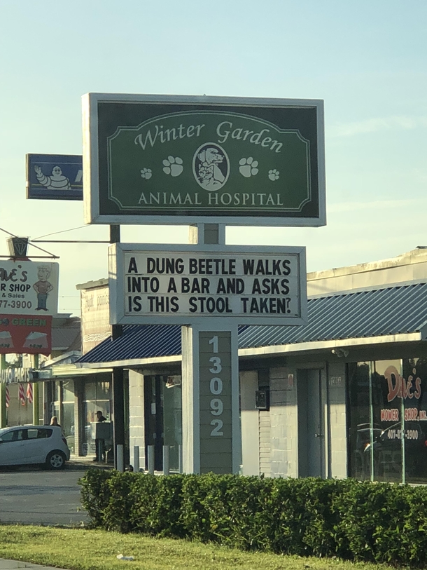 Seen on my way to work today