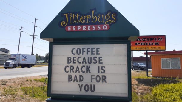 Seen on the Cascade Loop