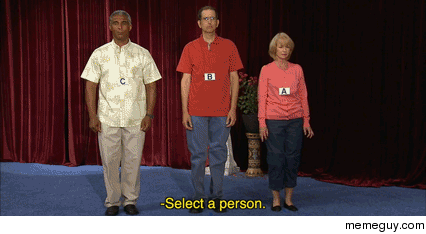 Select a person