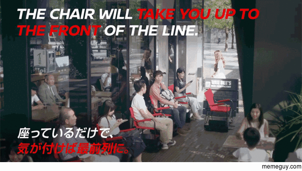 Self Driving Chairs from Japan