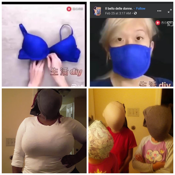 self-made facemask