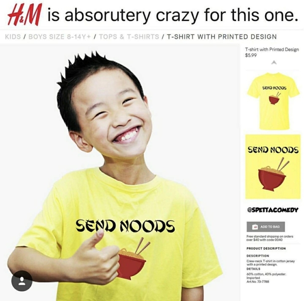 Send noods