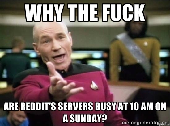 Seriously I have had the Ow message  times in the last hour