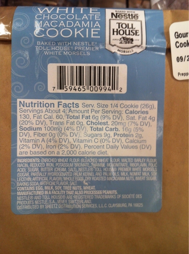 Seriously the serving sizes are getting fucking ridiculous