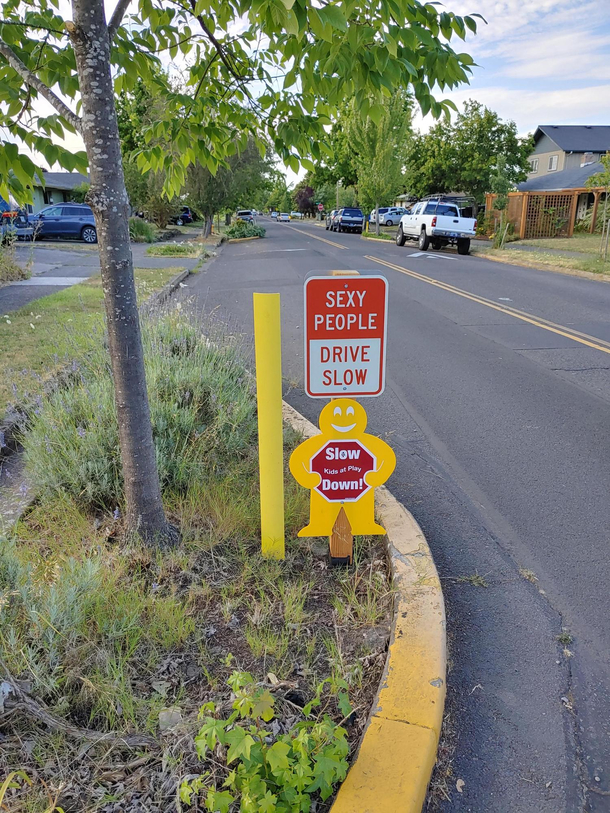 Sexy people drive slow