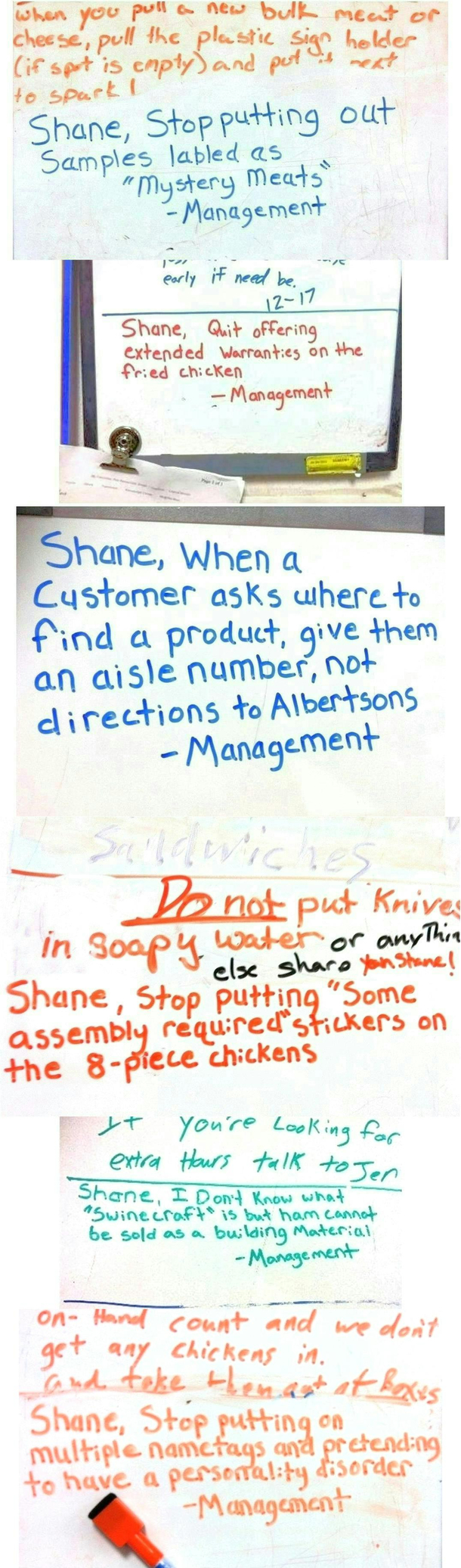 Shane just wants whats best for his people