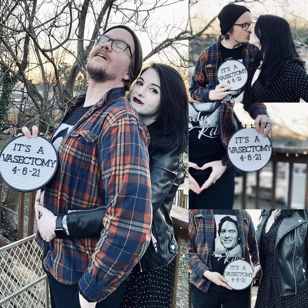 Shared some exciting news with family and friends today 