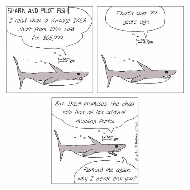 Shark and Pilot Fish 