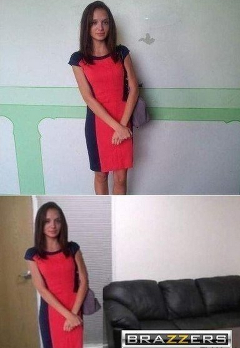She asked to change the background
