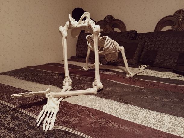 She called and said she was dying for me to get home I was too late