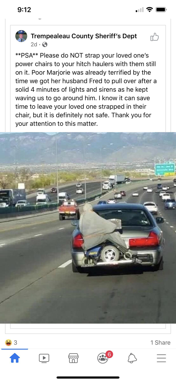 She cant talk back to me if shes not in the car