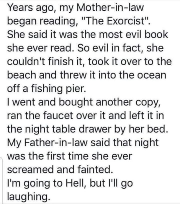 She coulda had a heart attack 