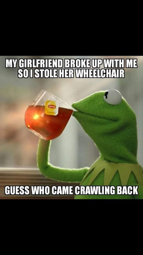 she did