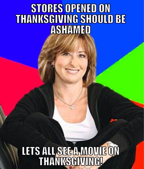 She didnt understand the hypocrisy