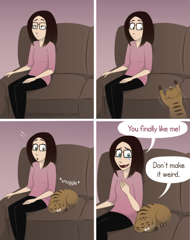 She likes me