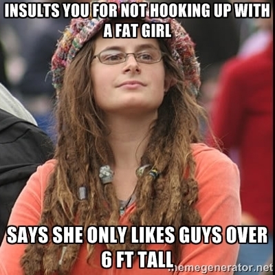 She still thinks only women have to deal with societys unreasonable standards of beauty