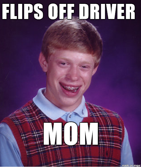 She was not happy