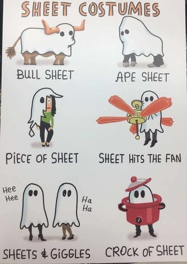 Sheet Costumes