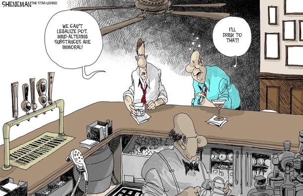 Sheneman cartoon in the Star Ledger today NJ