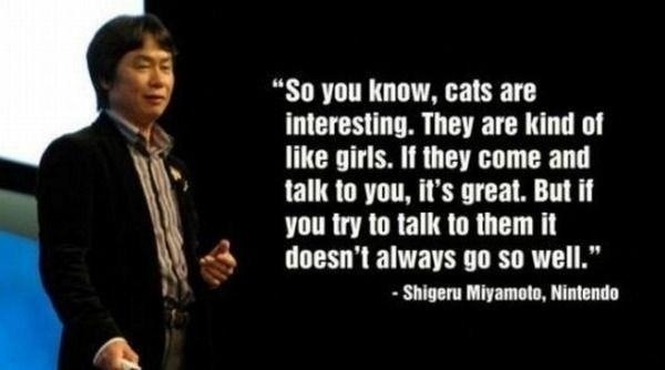 Shigeru Miyamoto Gets Women