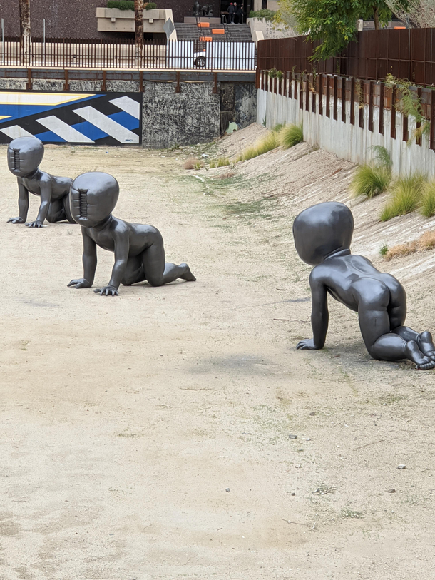 Shitty art Downtown Palm Springs
