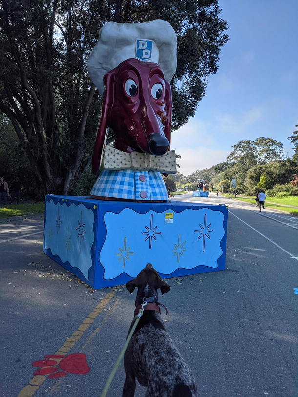Shitty Art Installation San Francisco Edition Creepy Clifford