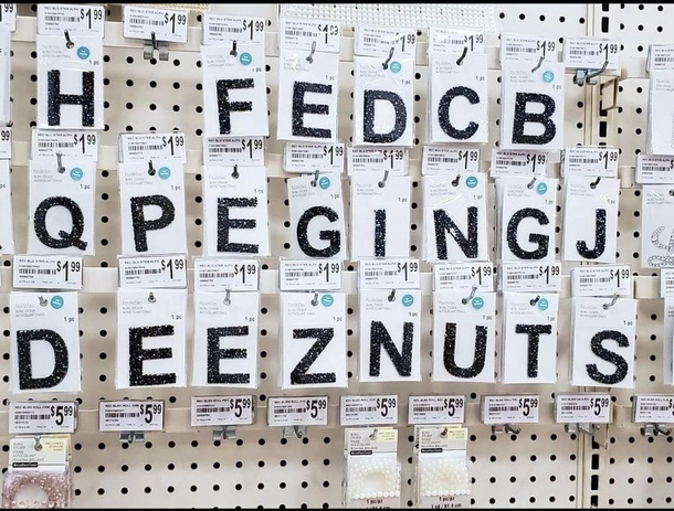 Shopping at Michaels when