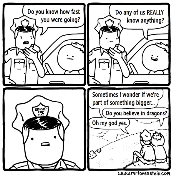Should have said this when I got pulled over