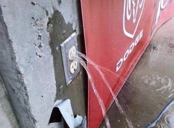 Should I call a plumber or an electrician