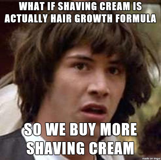 Should we stop buying shaving cream