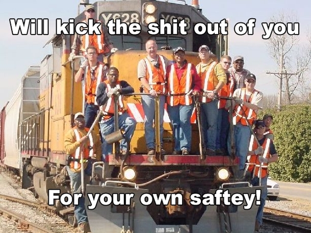 Shout out to Good Guy Train Crews everywhere
