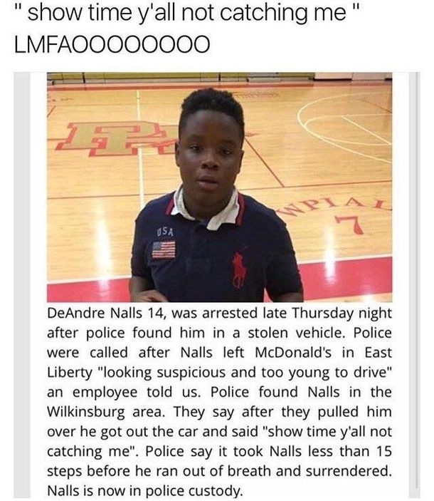 show time yall not catching me