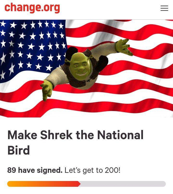 Shrek can f l y