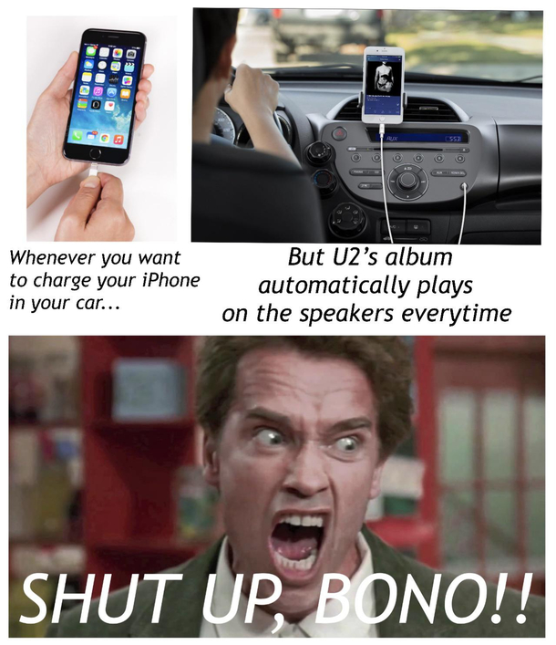 Shut up Bono