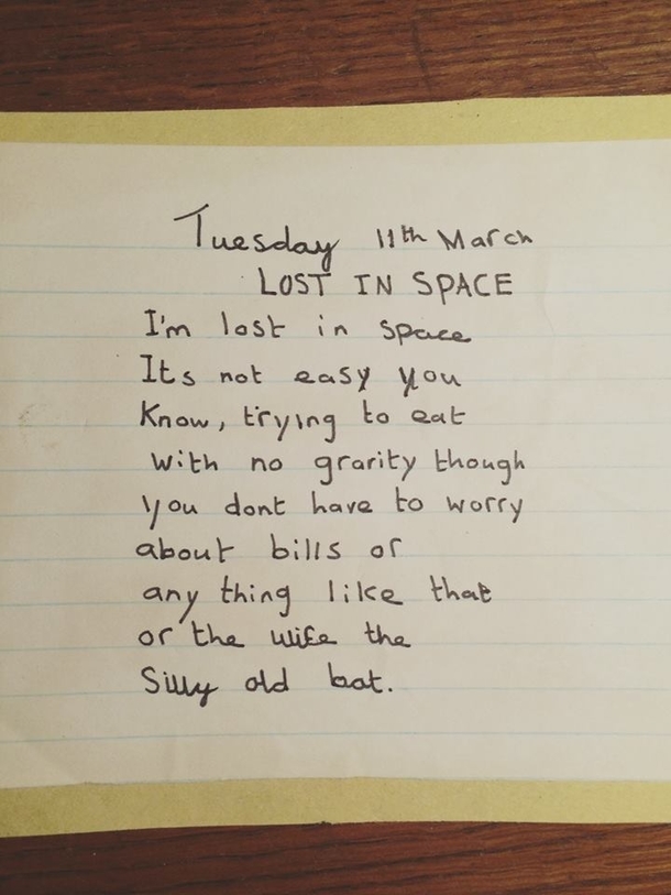 Sifted through some old stuff from my childhood only to discover that I peaked at the age of 