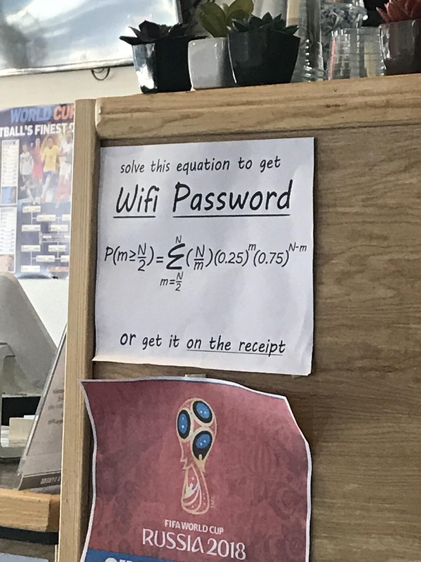 Sign in an Asian coffee shop
