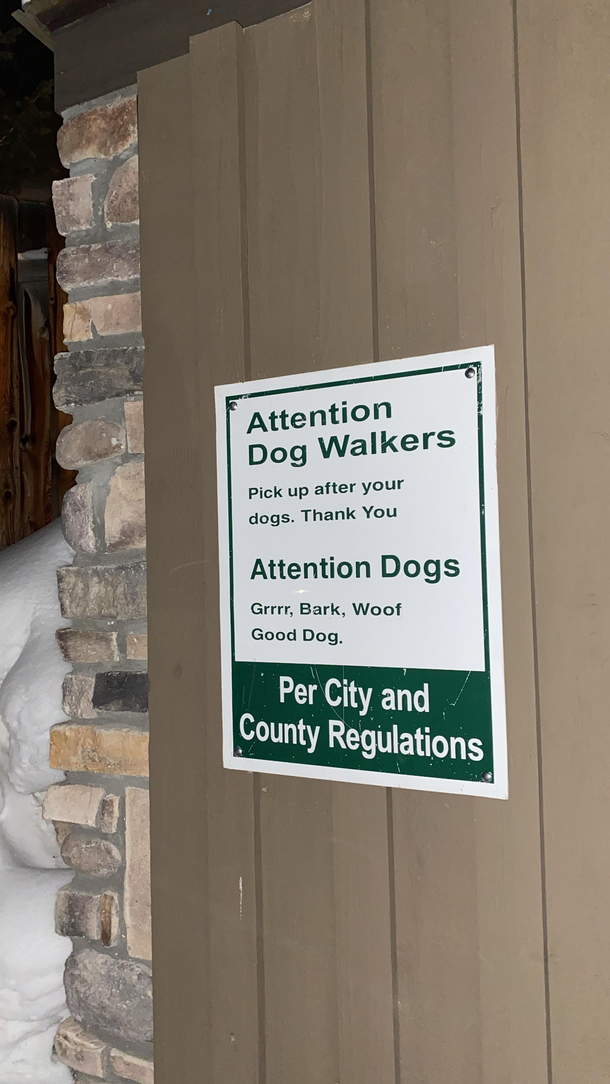 Sign in my town
