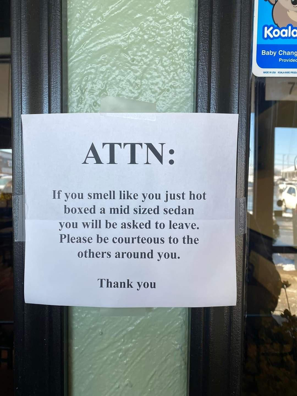 Sign on my local Chinese Buffet