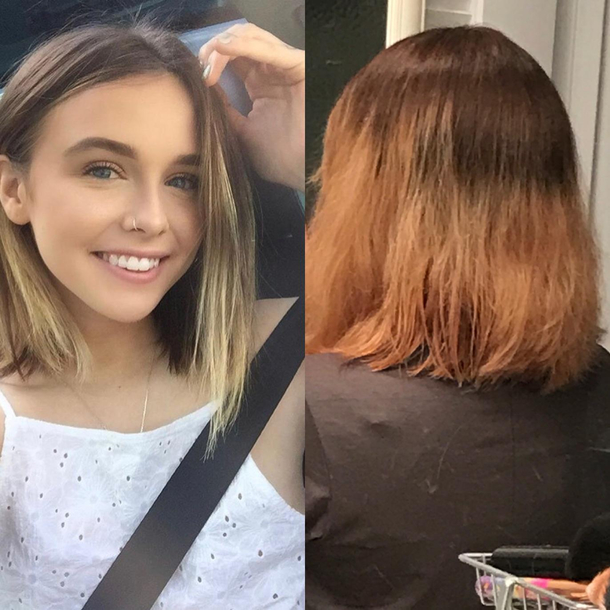 Since we are sharing bad hair experiences heres mine Left is what I wanted right is what I got