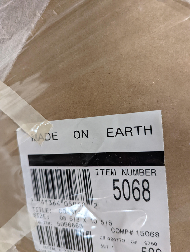 Since when have we gotten things off planet