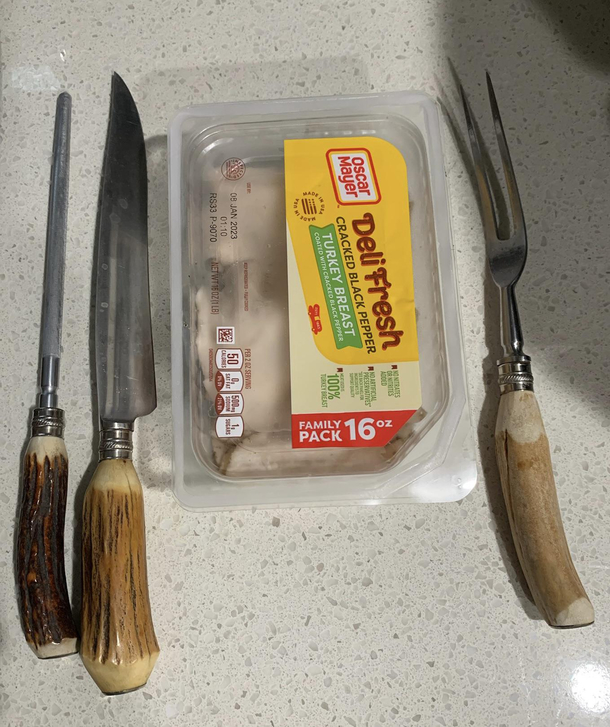 Single persons Thanksgiving meal