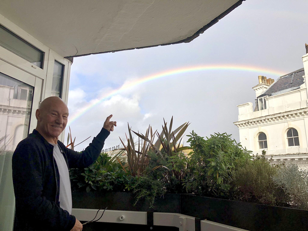Sir Patrick Stewart is the pot of gold at the end of this rainbow