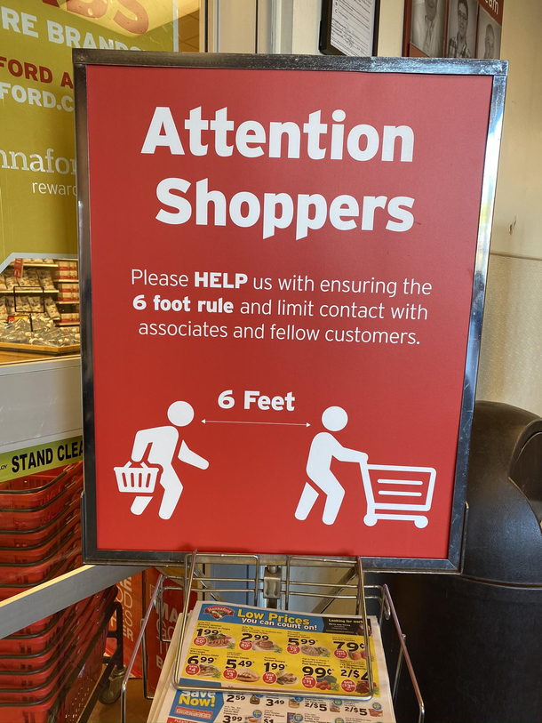 Sir please stop sneaking up on the other customers