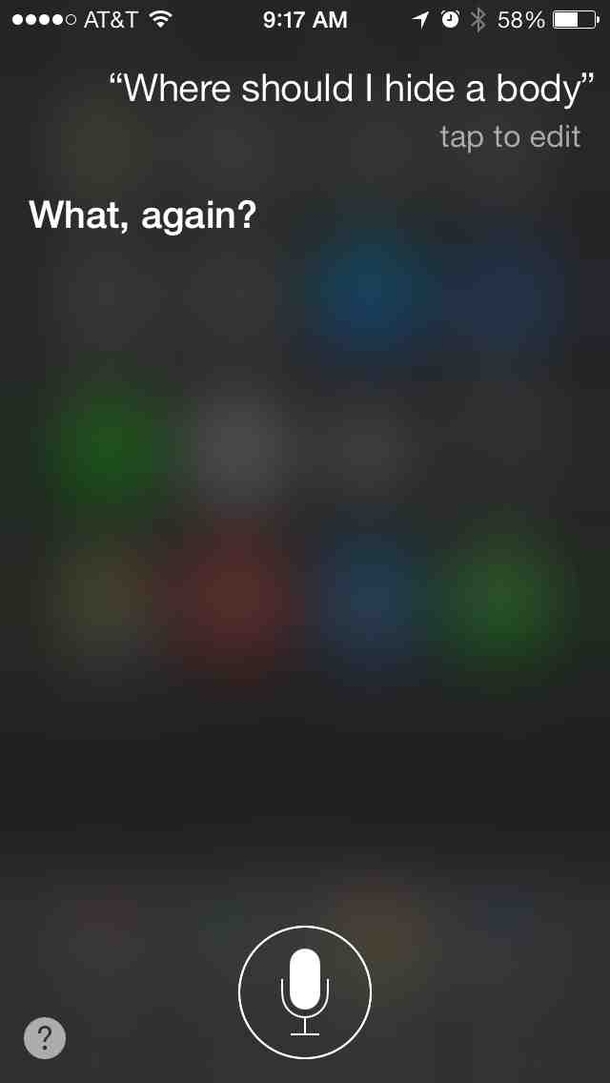 Siri has really gotten to know me