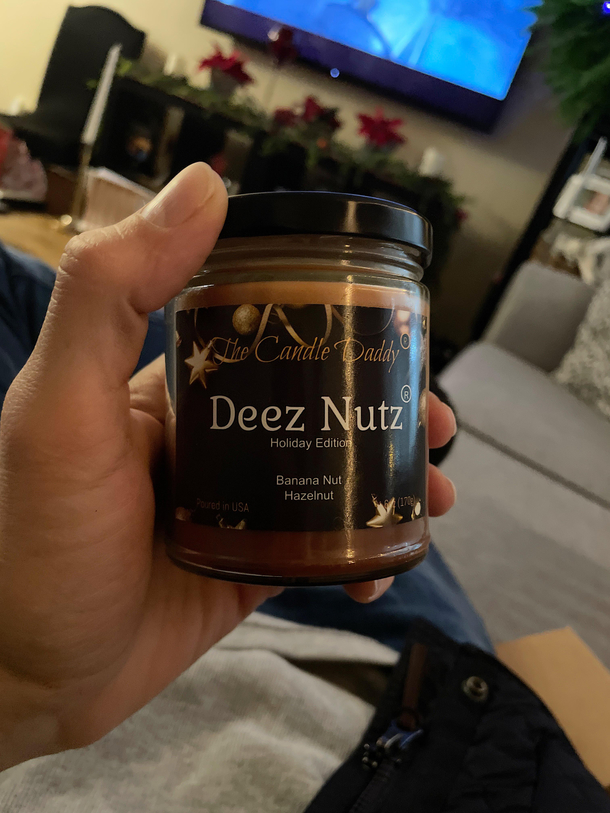 Sister in law hands me present and asks me to guess what she got me Very well played